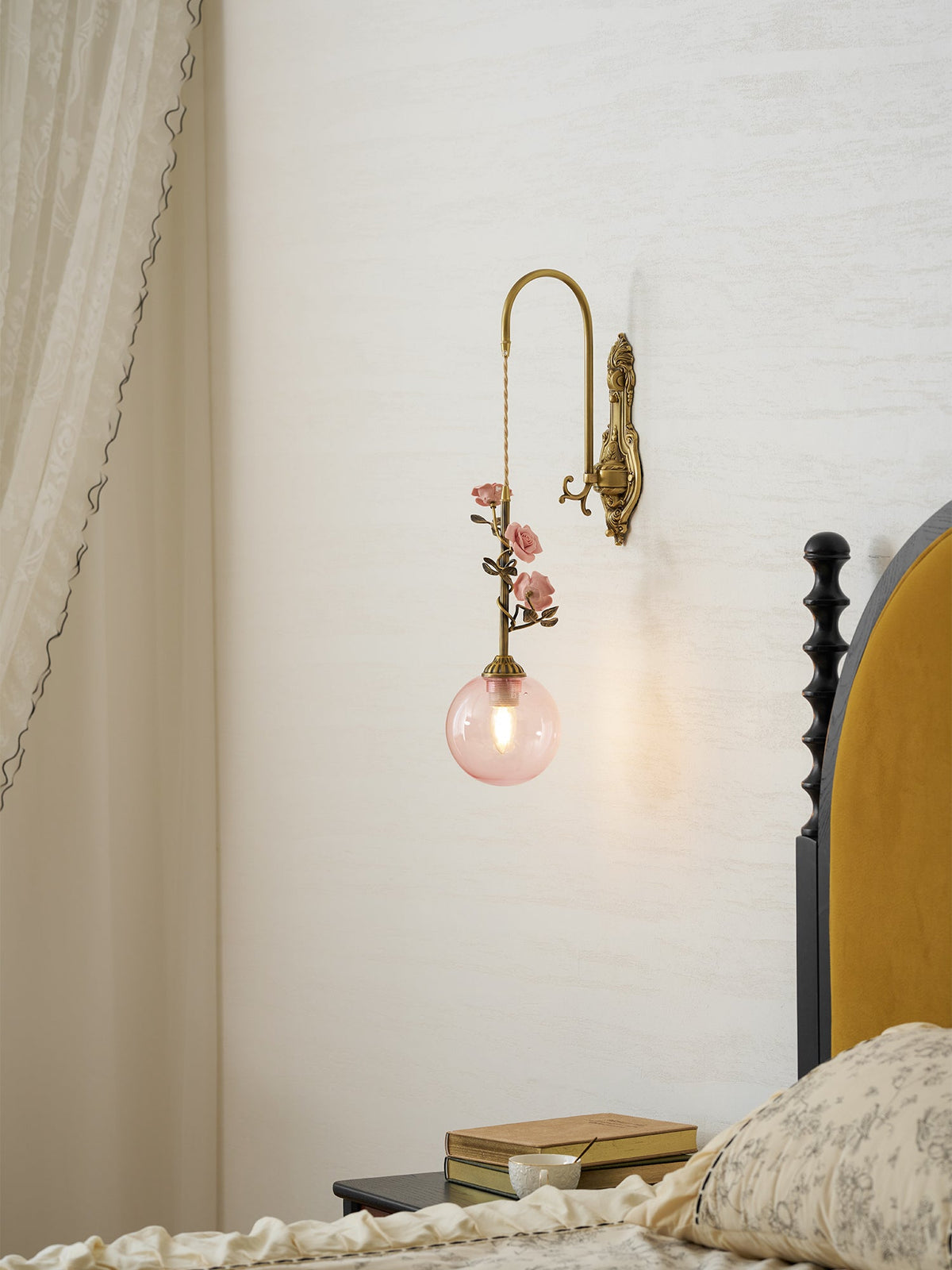 Roseline wandlamp
