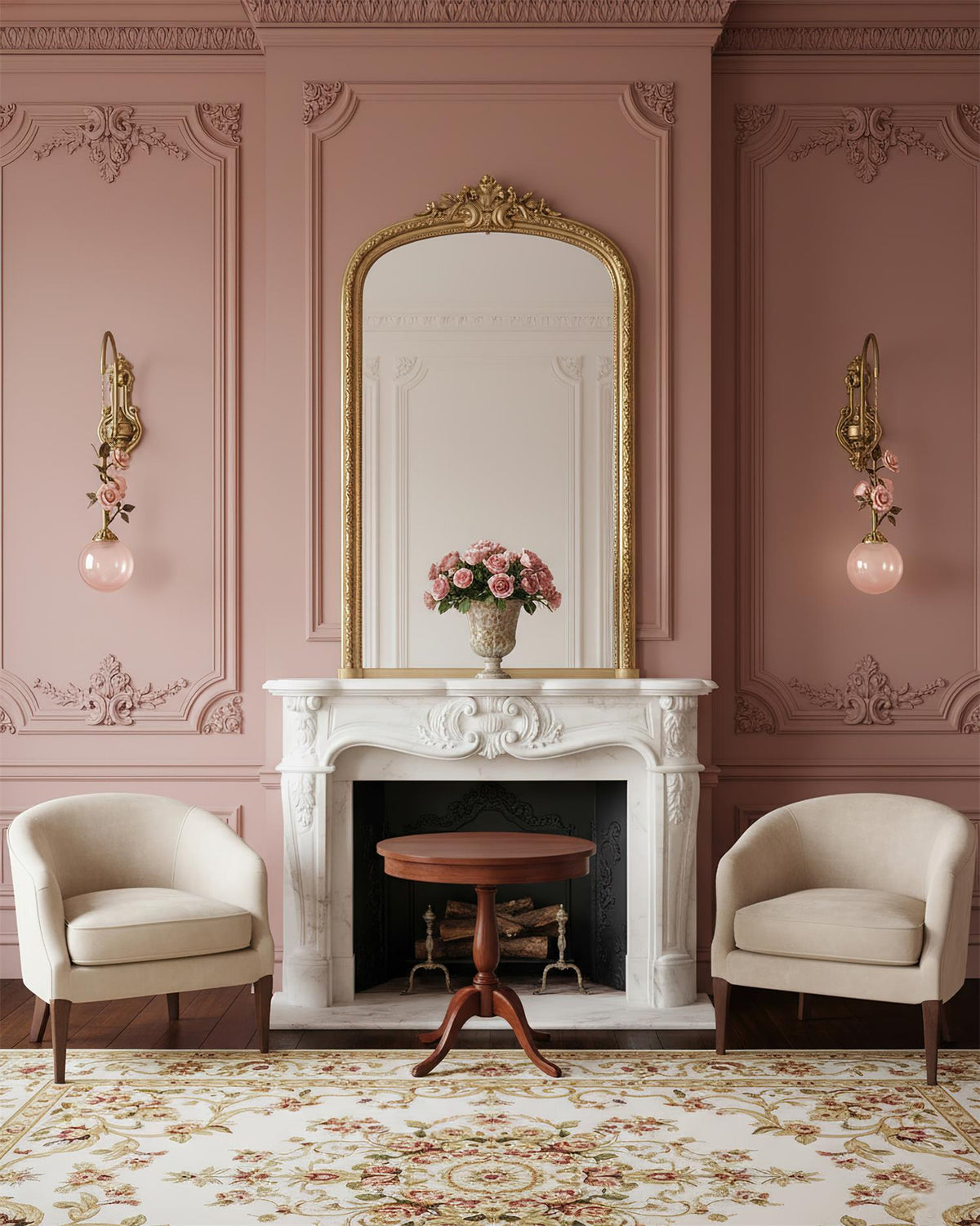 Roseline wandlamp