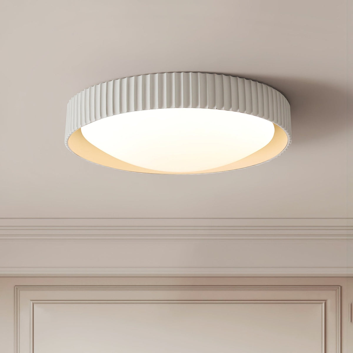 Alesin moderne plafondlamp van hars in minimalistisch ontwerp