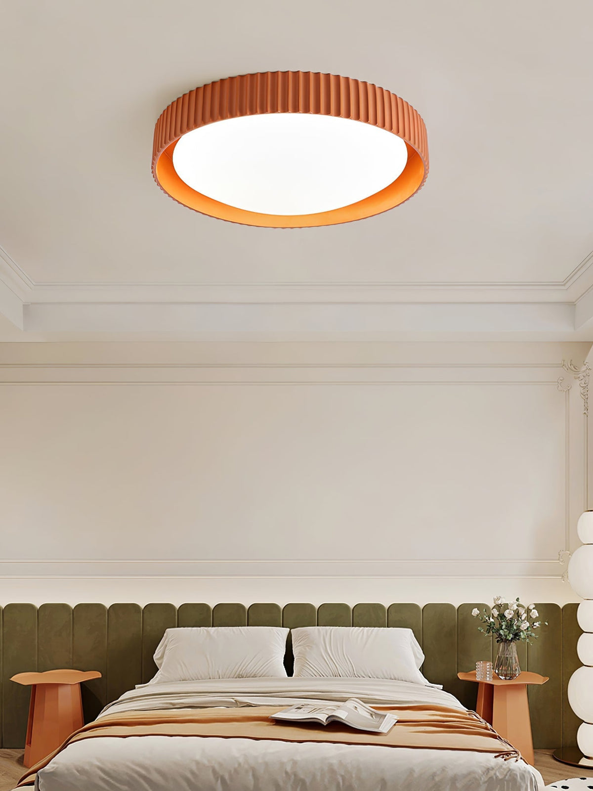 Alesin moderne plafondlamp van hars in minimalistisch ontwerp