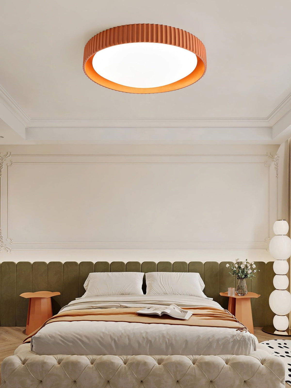 Alesin moderne plafondlamp van hars in minimalistisch ontwerp