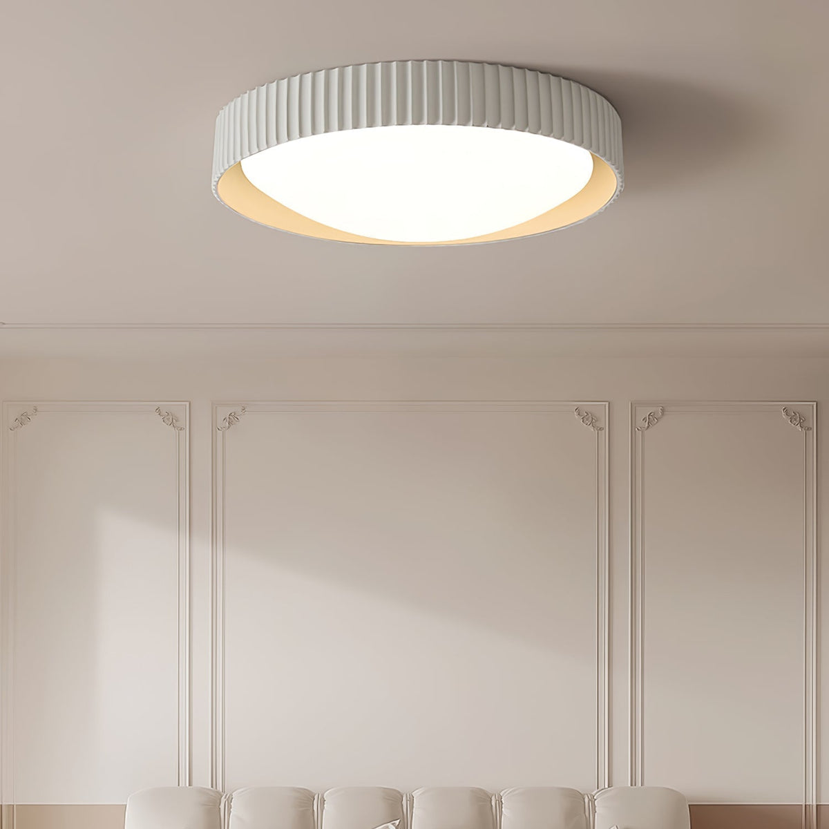 Alesin moderne plafondlamp van hars in minimalistisch ontwerp