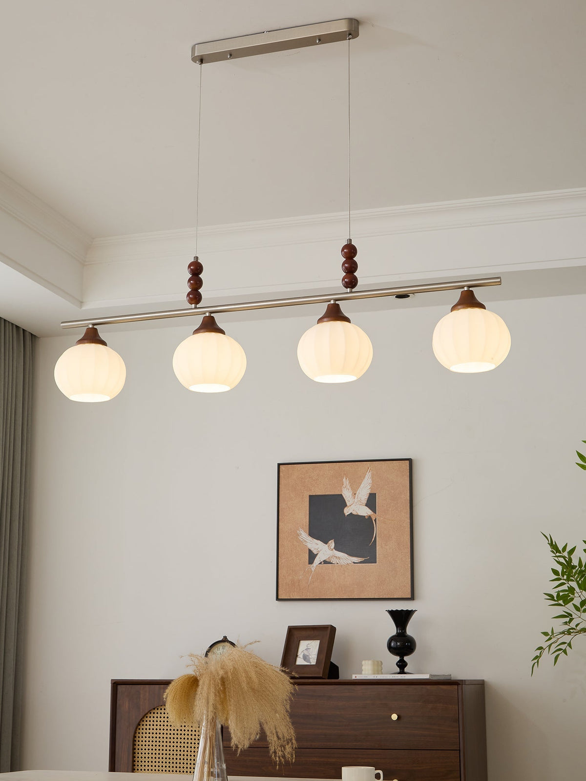 Nyla Retro glas hanglamp