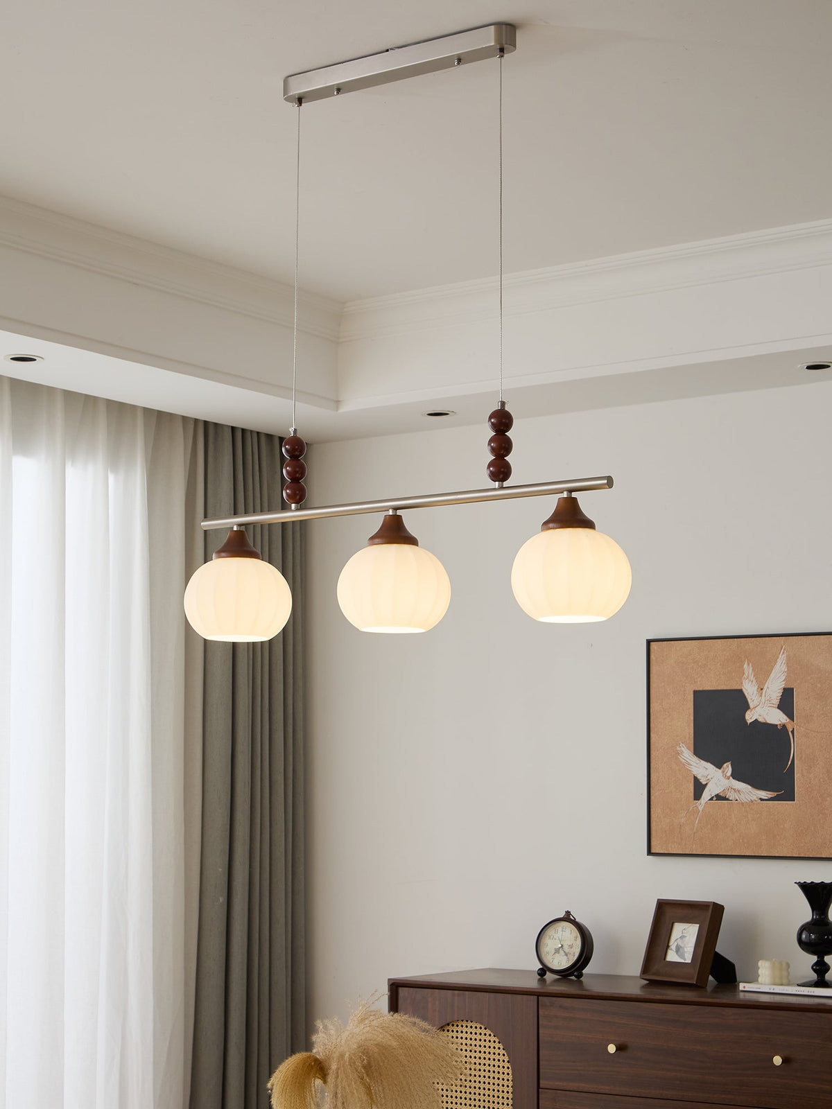 Nyla Retro glas hanglamp