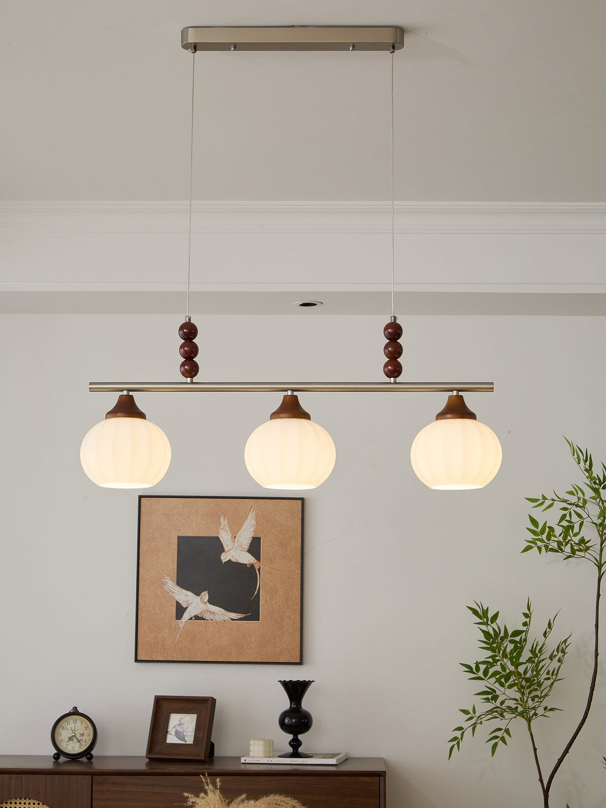 Nyla Retro glas hanglamp
