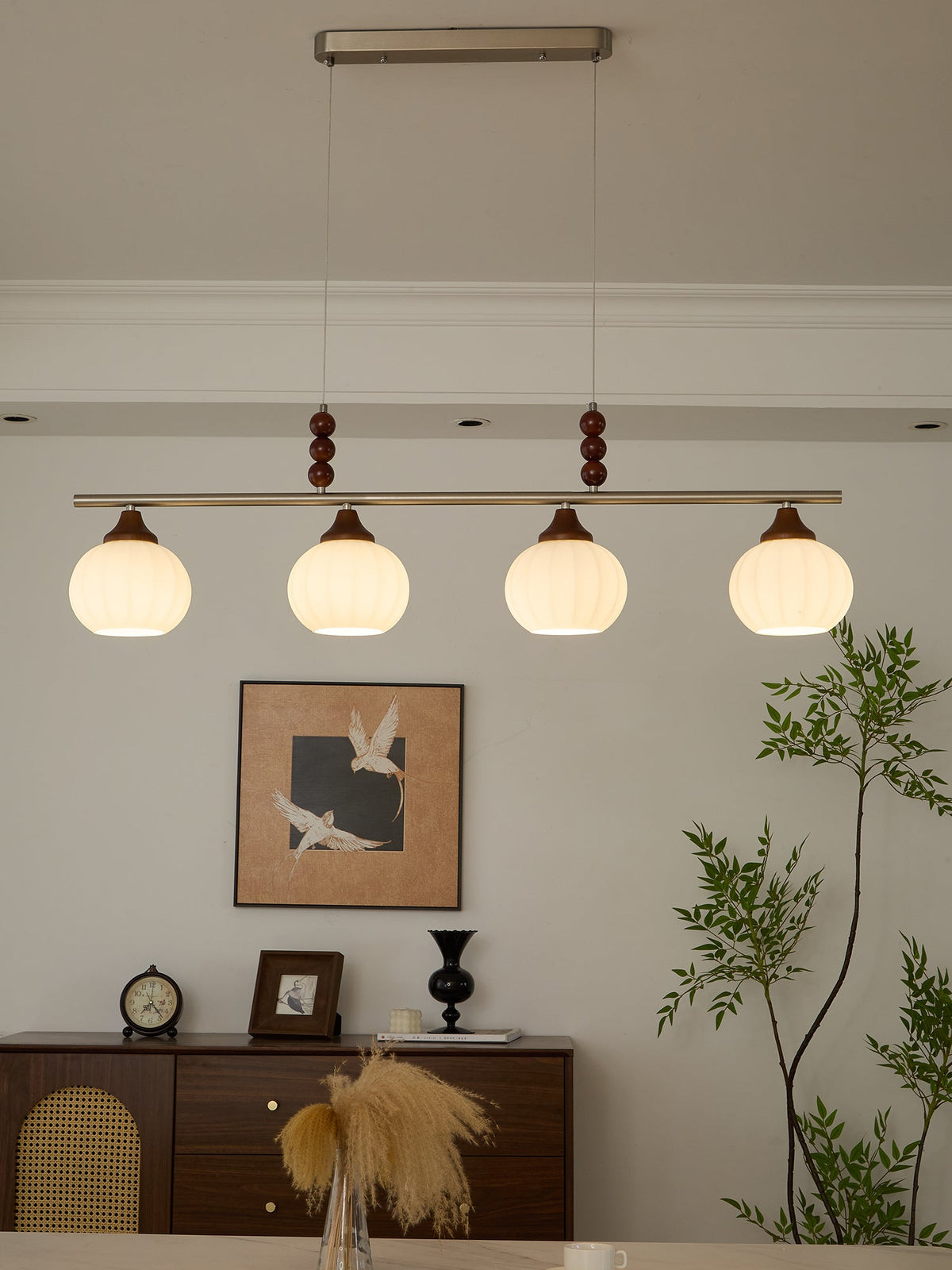 Nyla Retro glas hanglamp