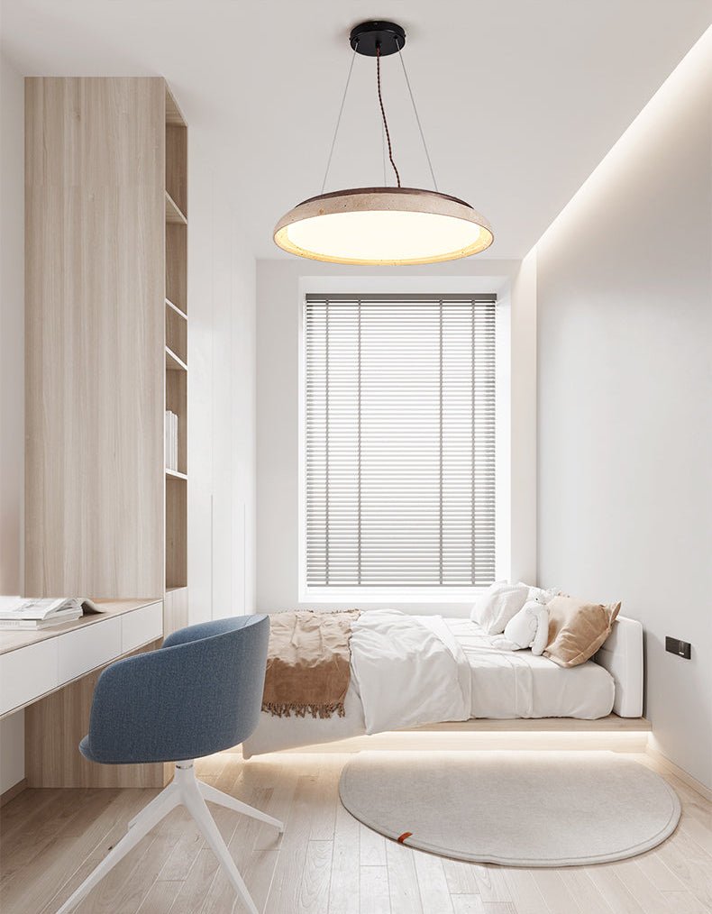 Aeron travertin Lunar Halo hanglamp