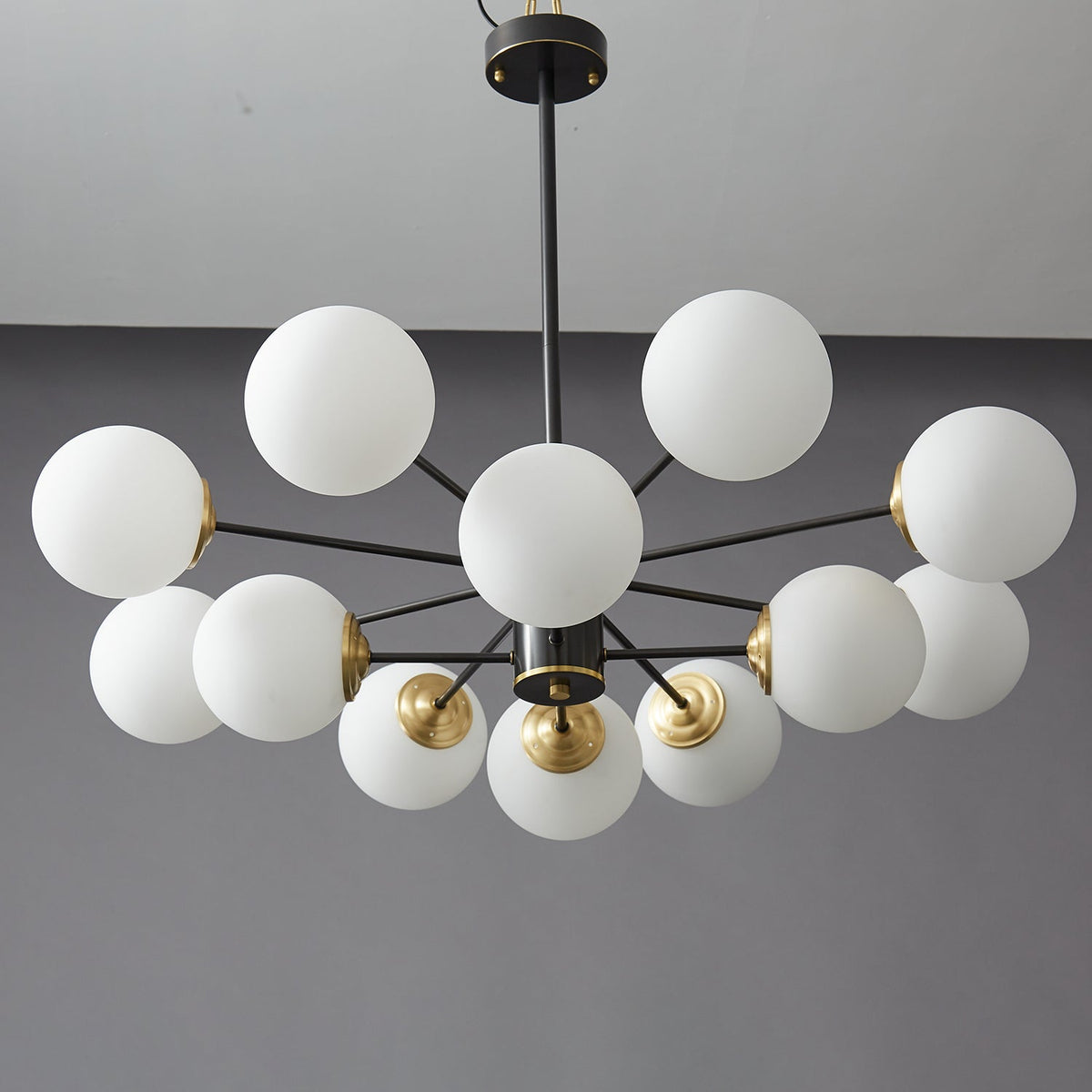 Catalos Moderne Premium Orb Kroonluchter van messing en glas