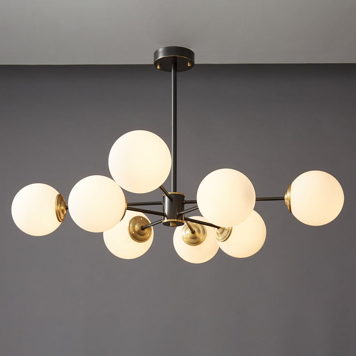 Catalos Moderne Premium Orb Kroonluchter van messing en glas