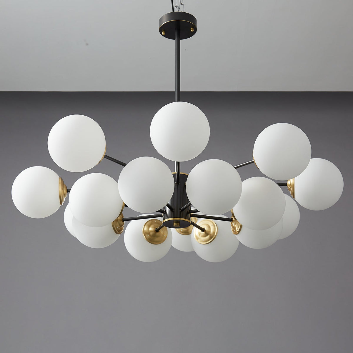 Catalos Moderne Premium Orb Kroonluchter van messing en glas