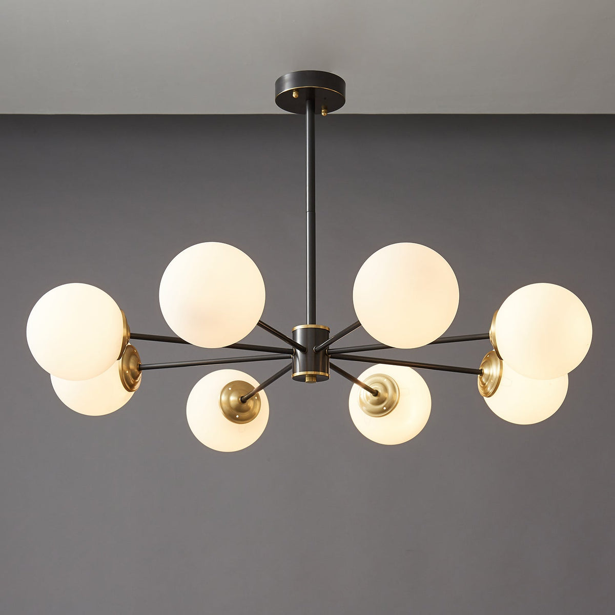 Catalos Moderne Premium Orb Kroonluchter van messing en glas