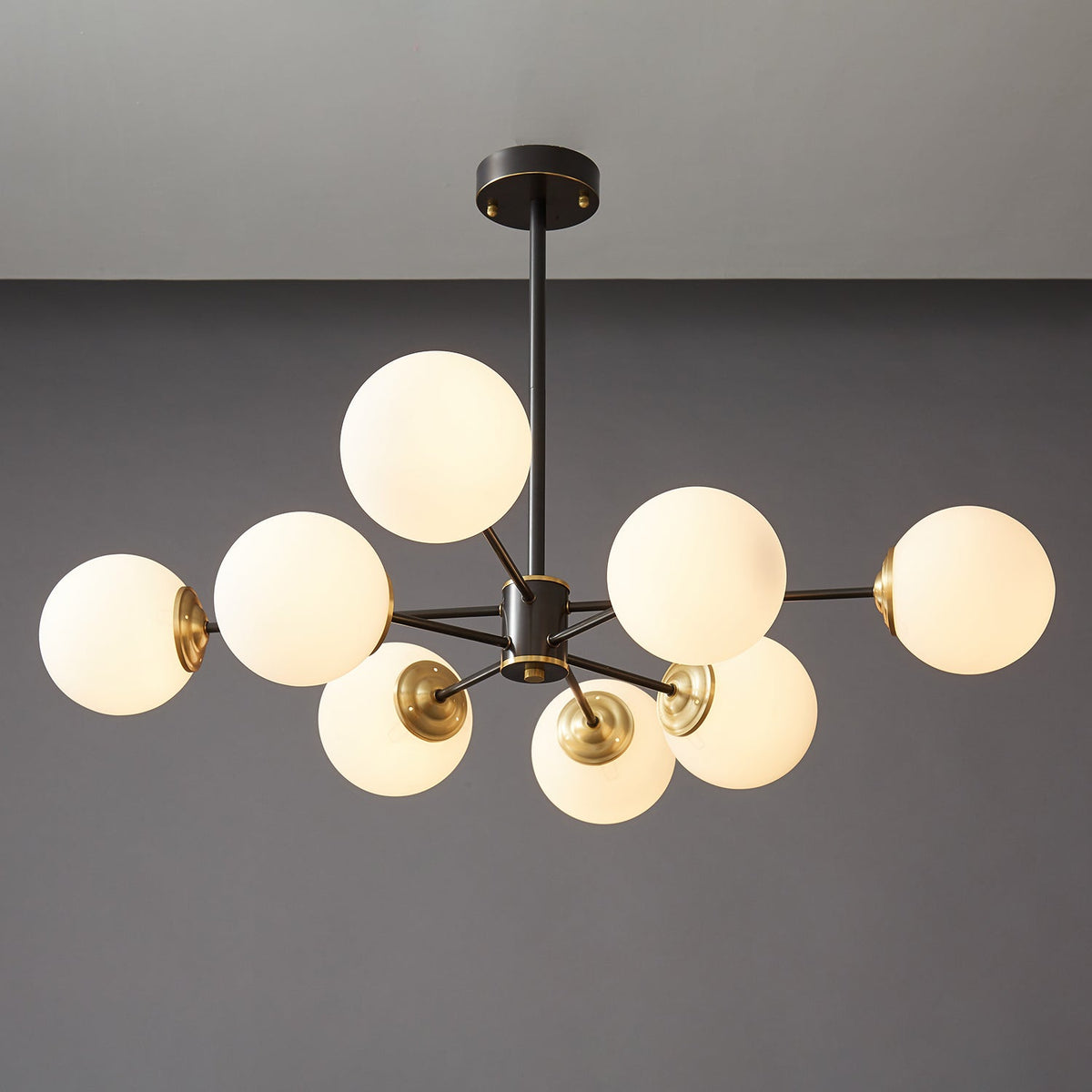 Catalos Moderne Premium Orb Kroonluchter van messing en glas