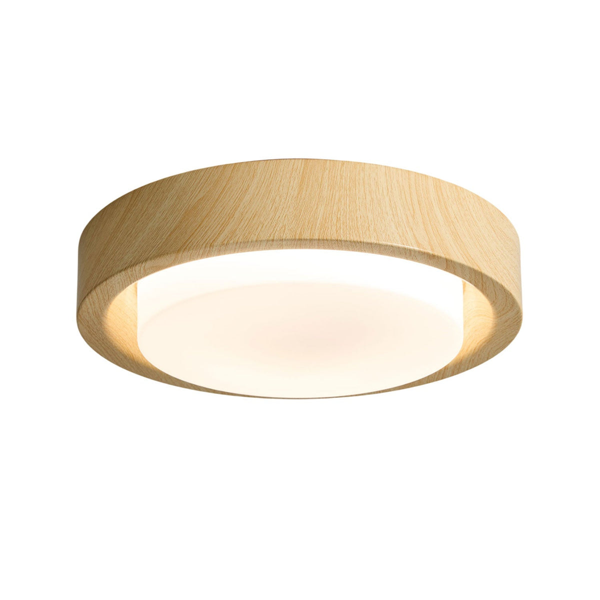 Sylaeon Minimalistische plafondlamp van walnoothout