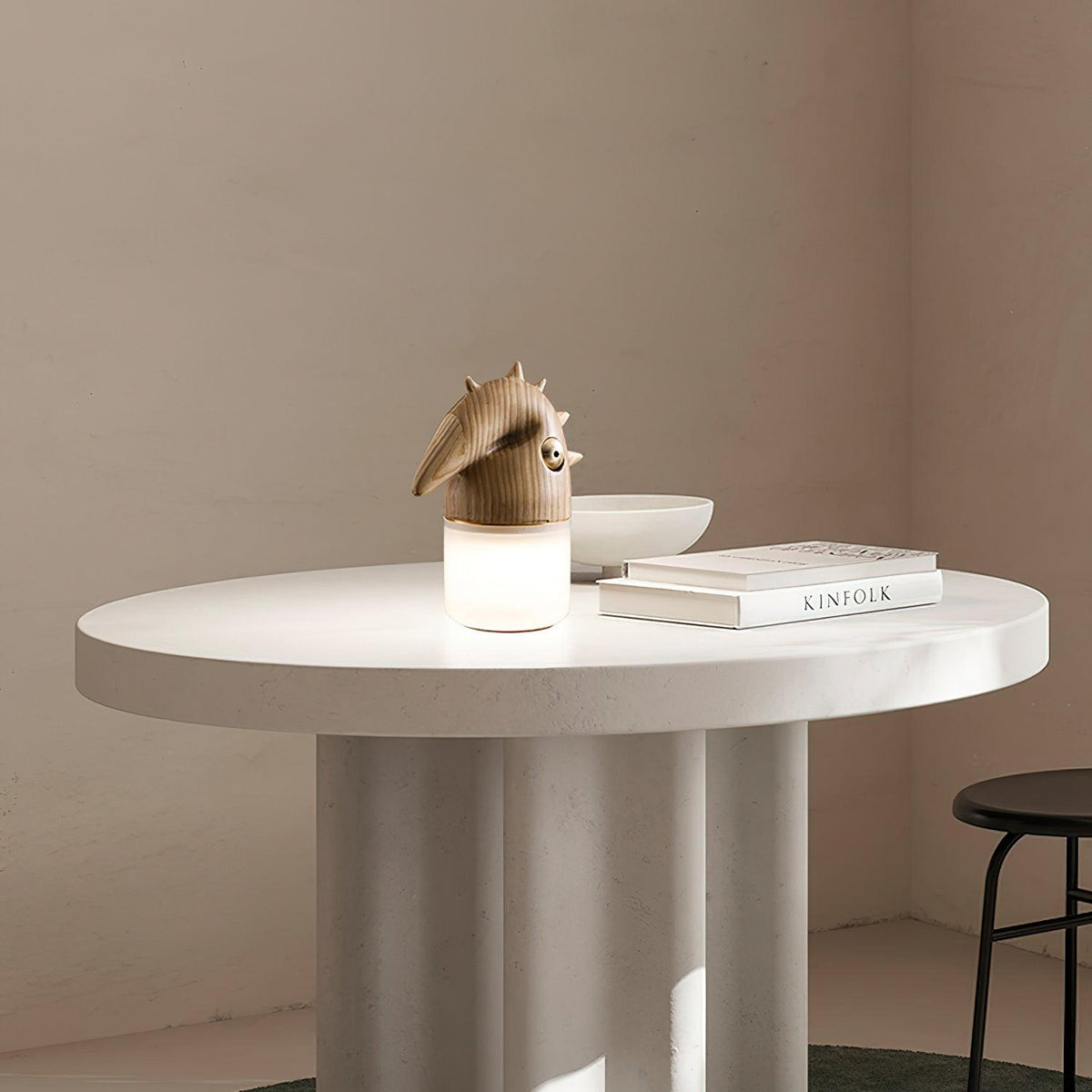 Jerry moderne tafellamp van hout