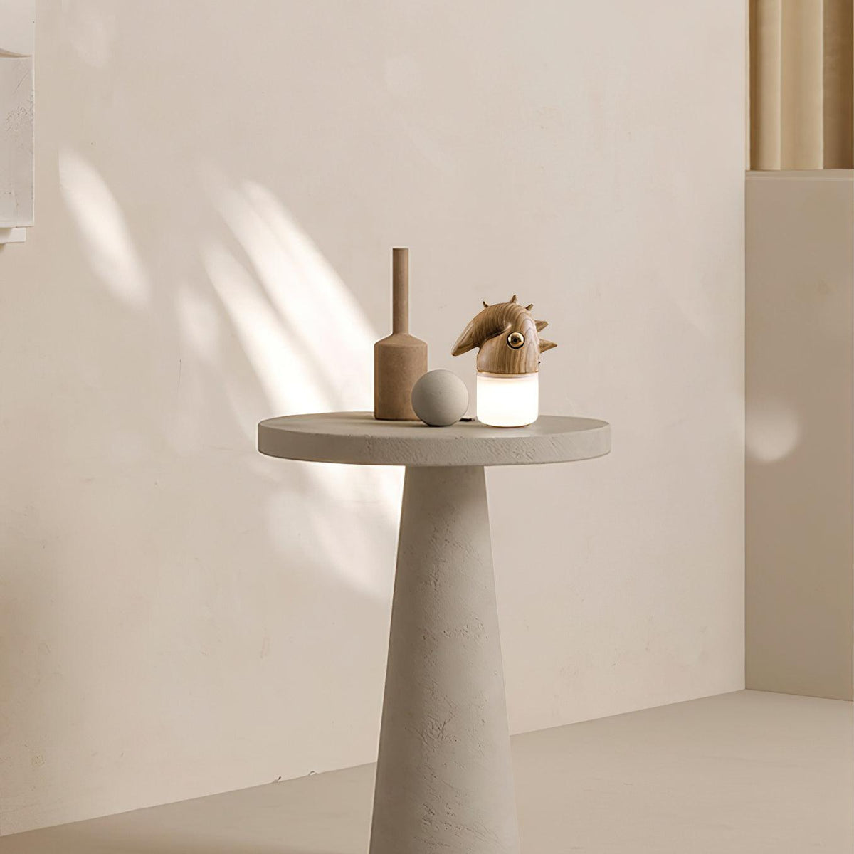 Jerry moderne tafellamp van hout