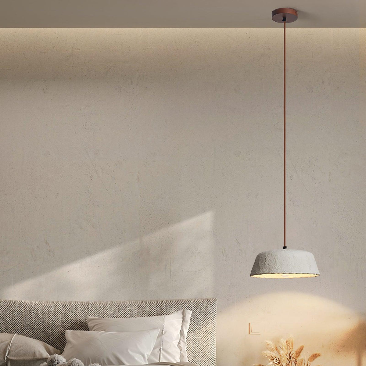 Stone Moderne hanglamp van hout