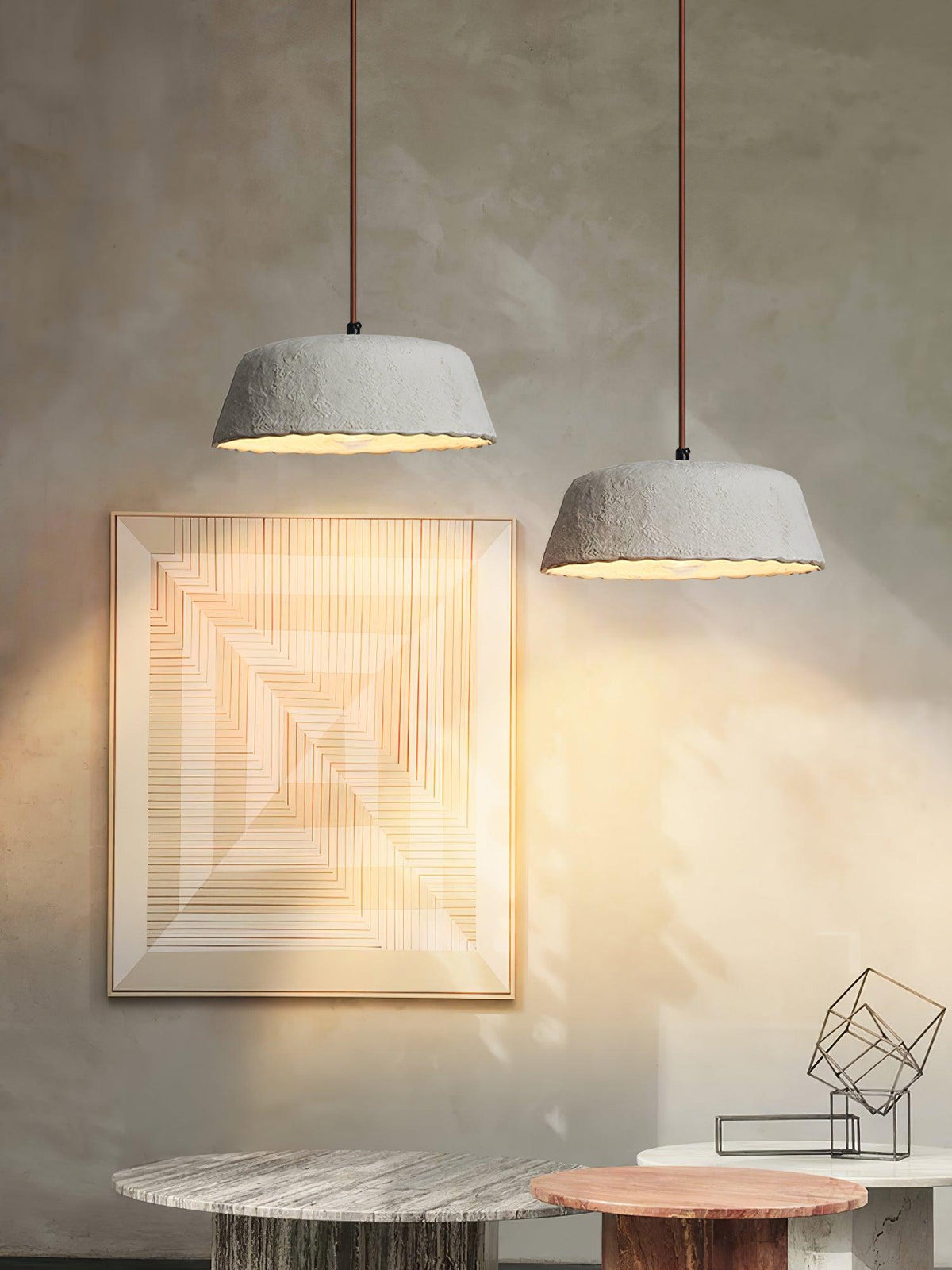 Stone Moderne hanglamp van hout