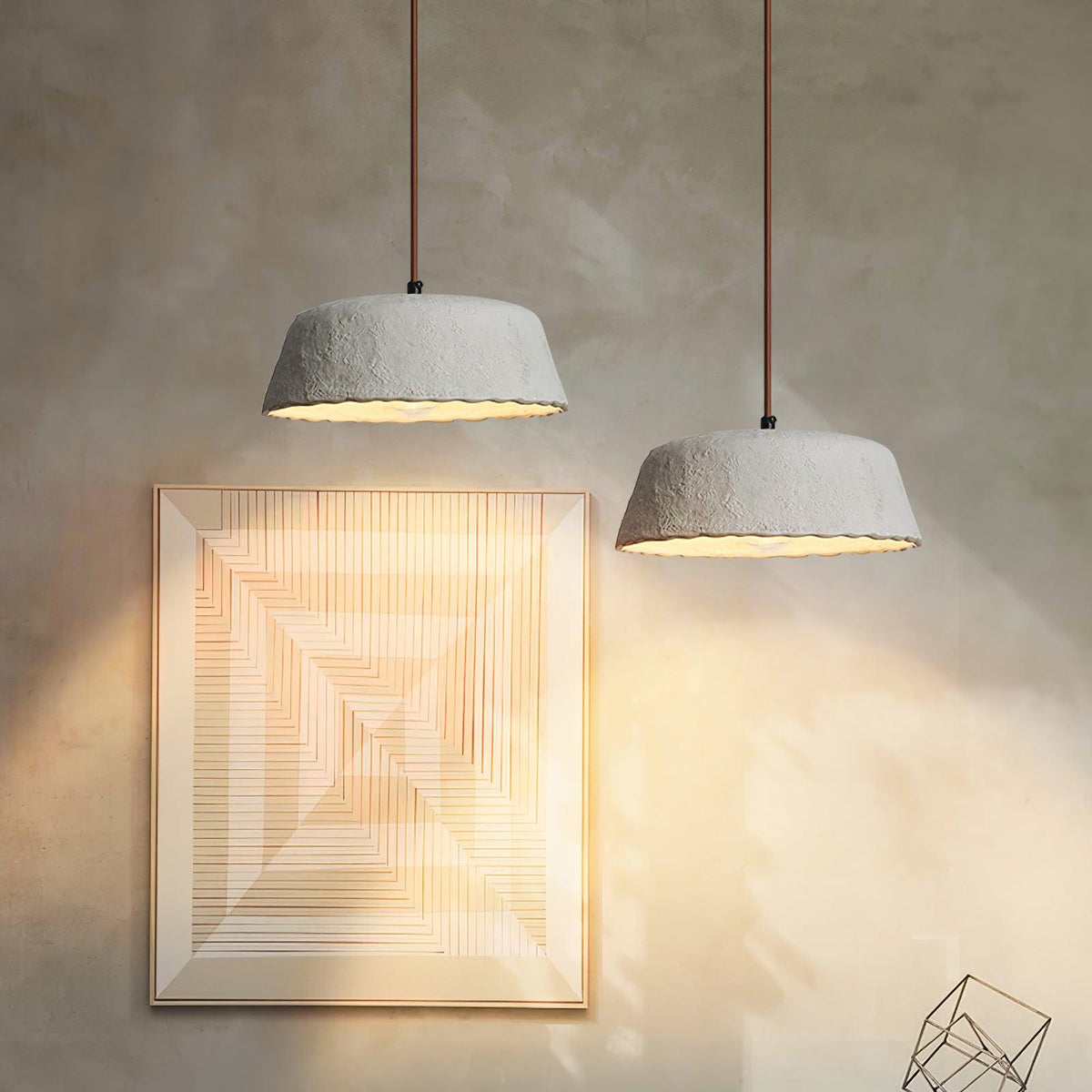 Stone Moderne hanglamp van hout