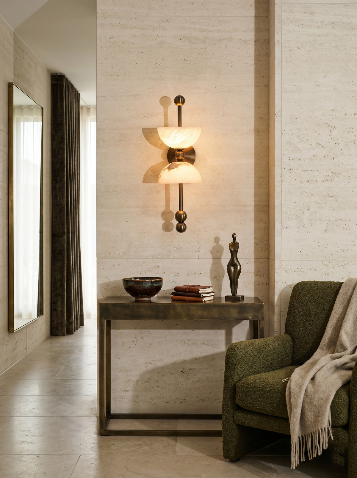 Caluaine wandlamp