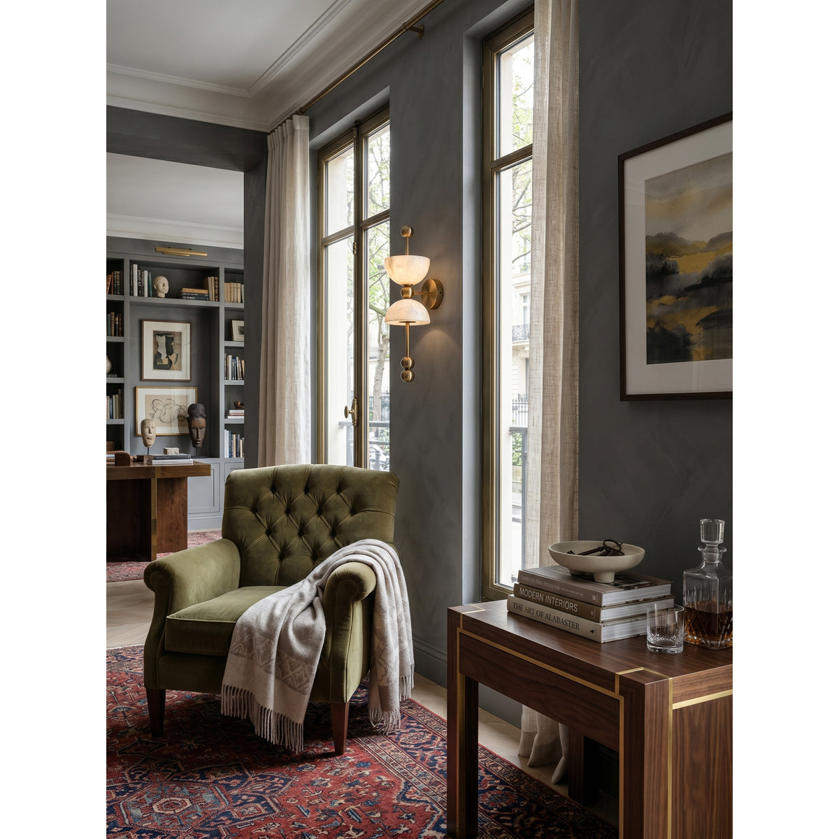 Caluaine wandlamp