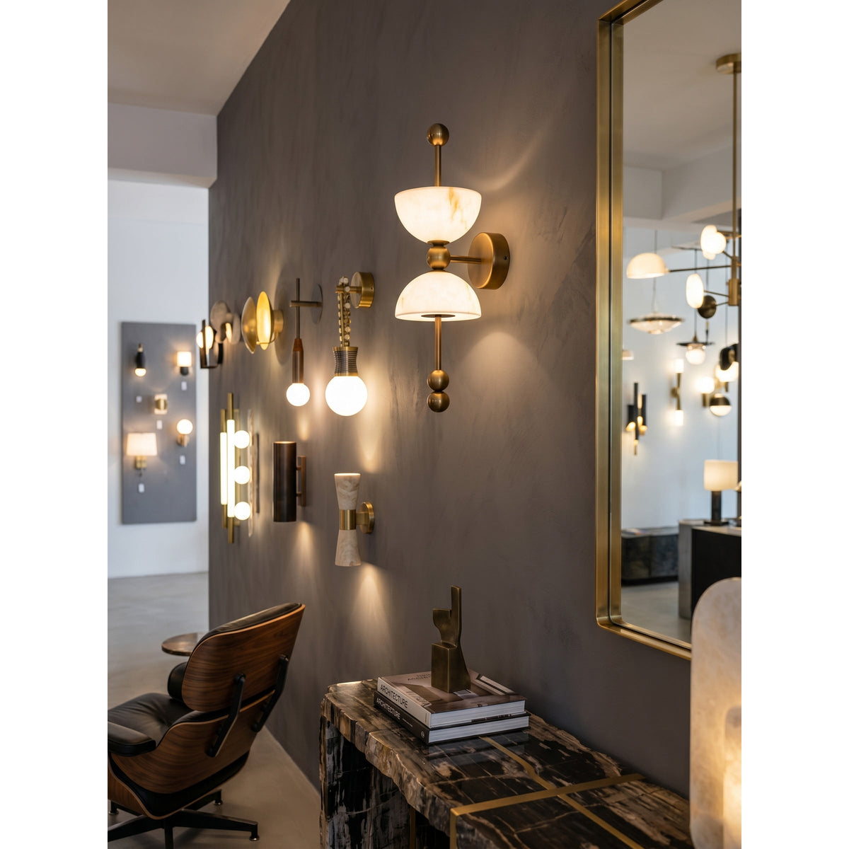 Caluaine wandlamp