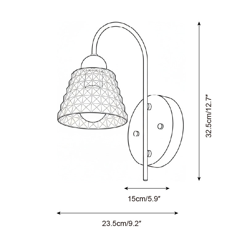 Elainina wandlamp