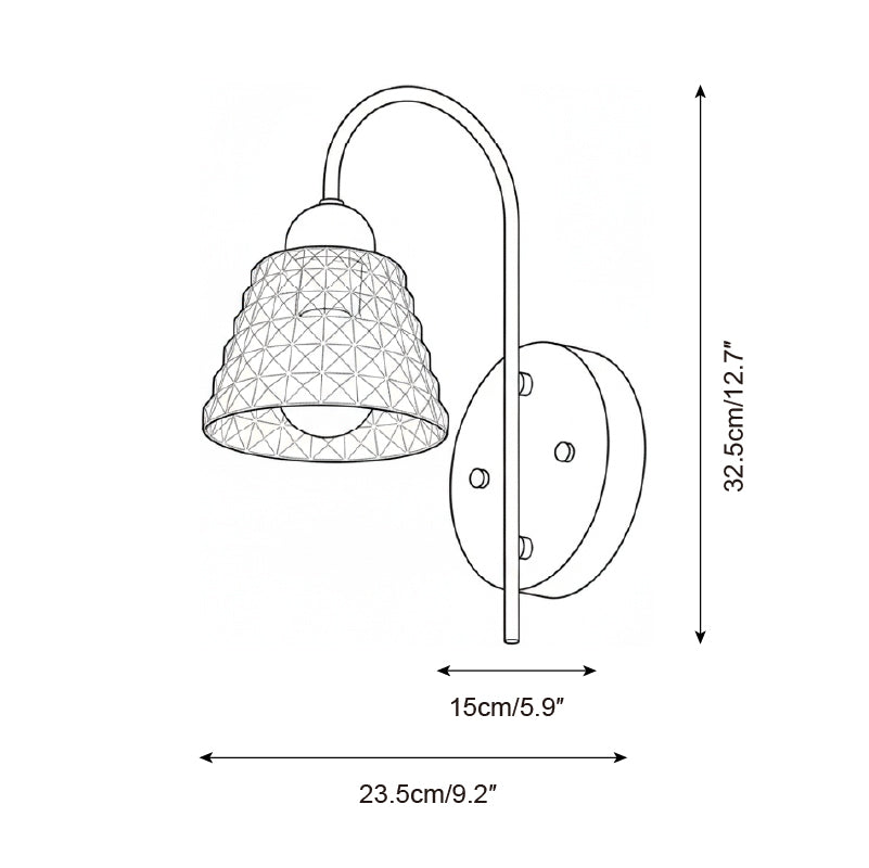 Elainina wandlamp