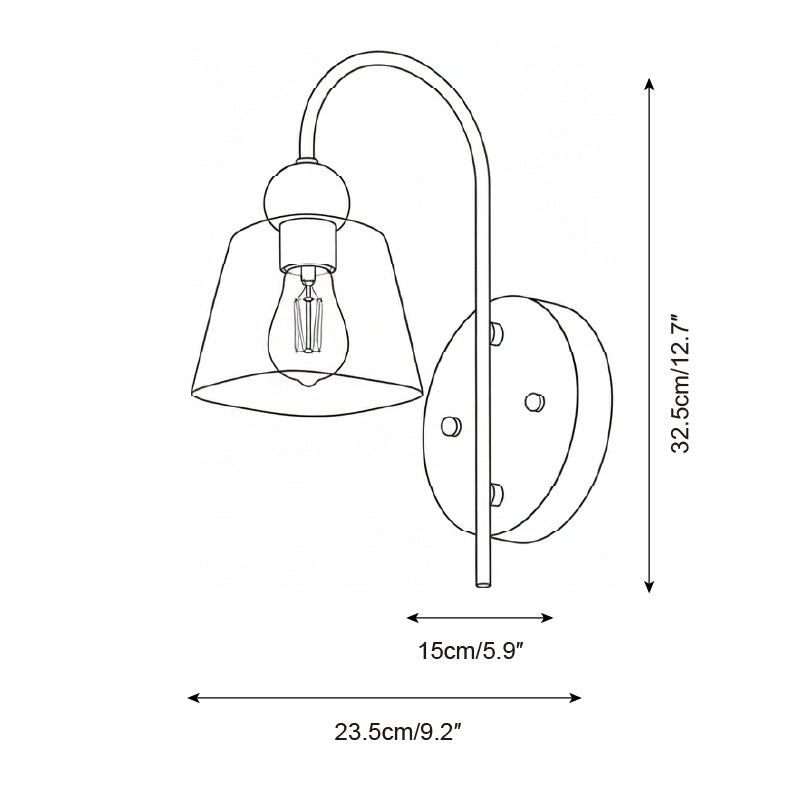 Elainina wandlamp