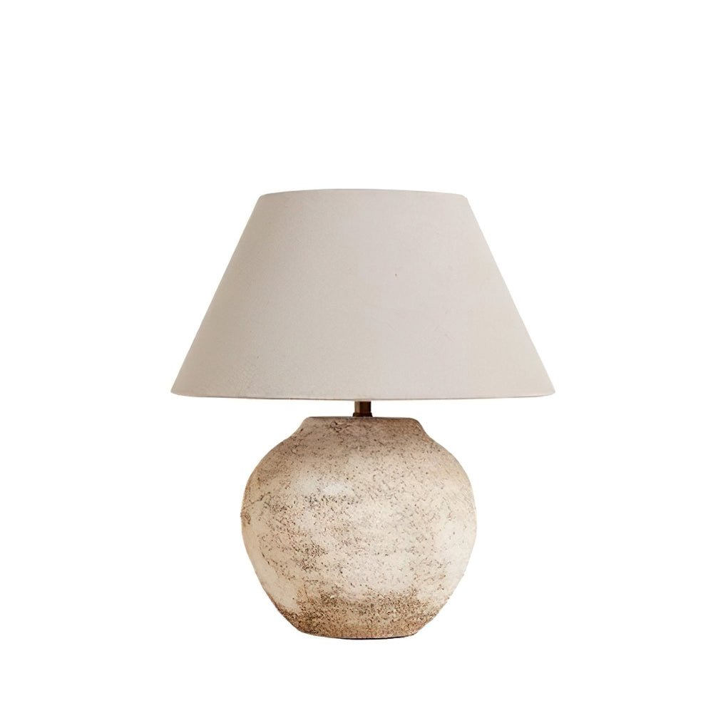 Ceranielle tafellamp Desert Sand keramische voet