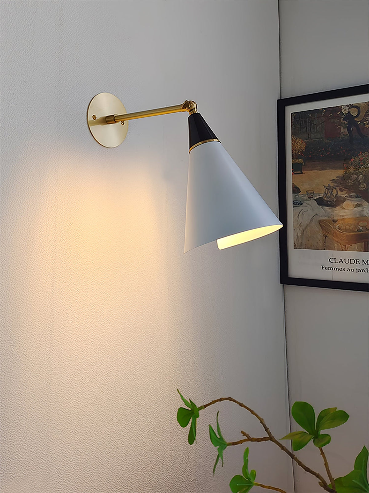 Orieiella Moderne minimalistische wandlamp van messing