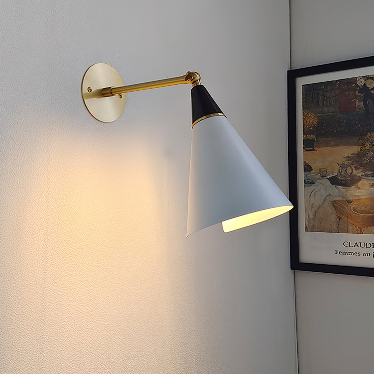 Orieiella Moderne minimalistische wandlamp van messing