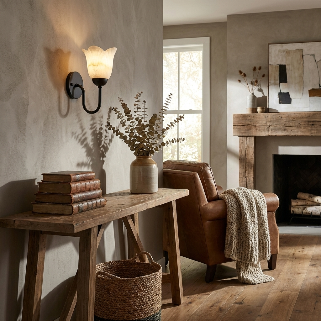Bexford albast wandlamp