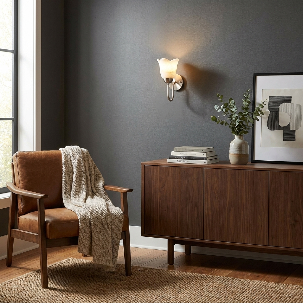 Bexford albast wandlamp