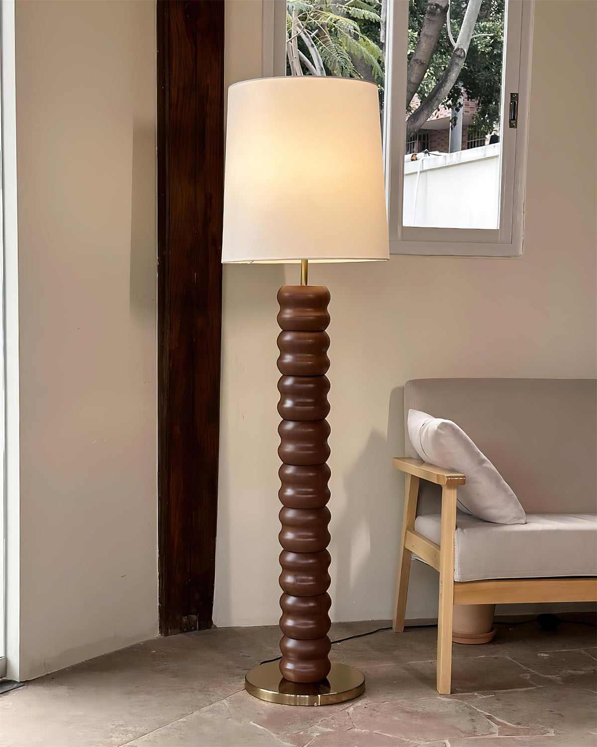 Rib vloerlamp