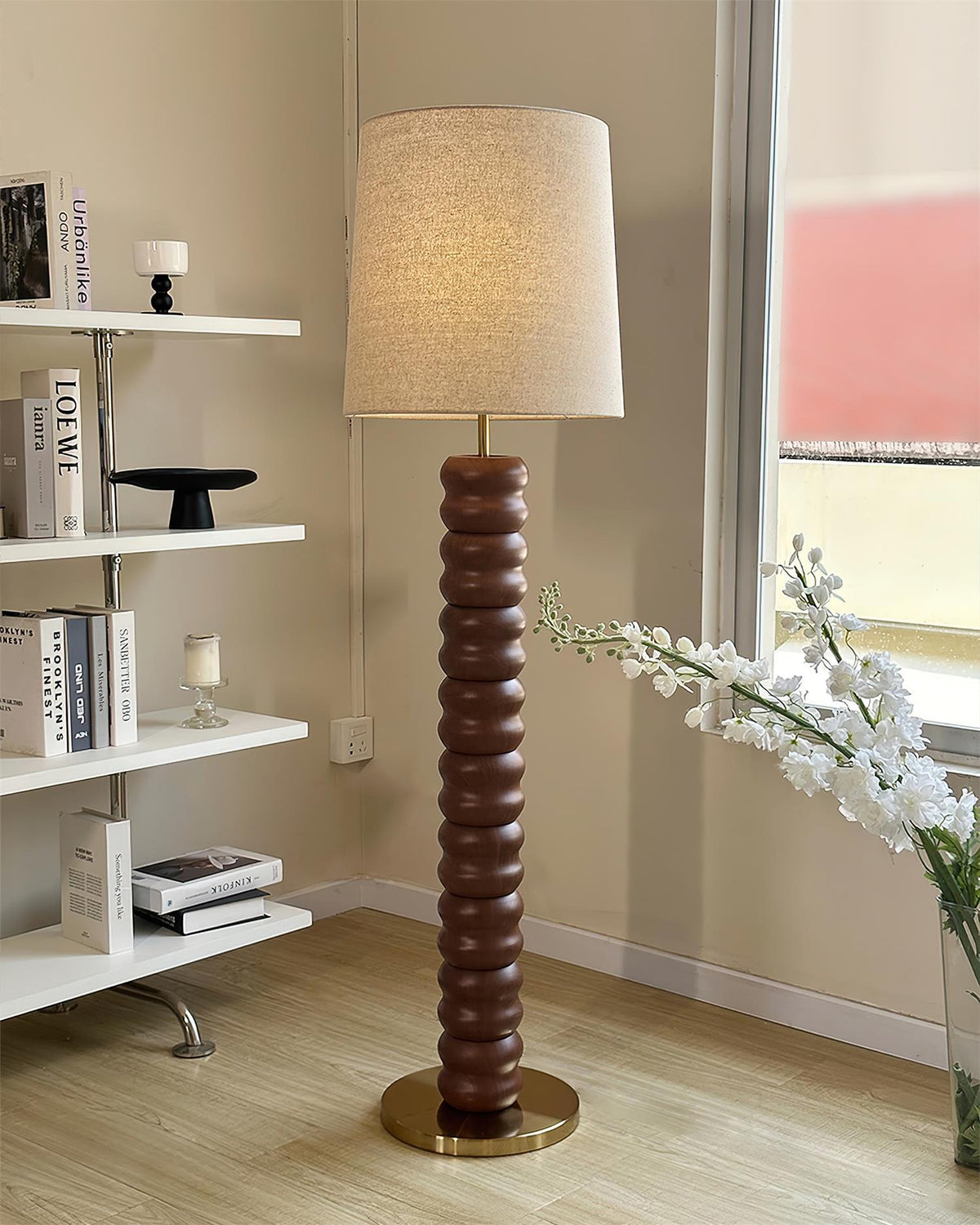Rib vloerlamp