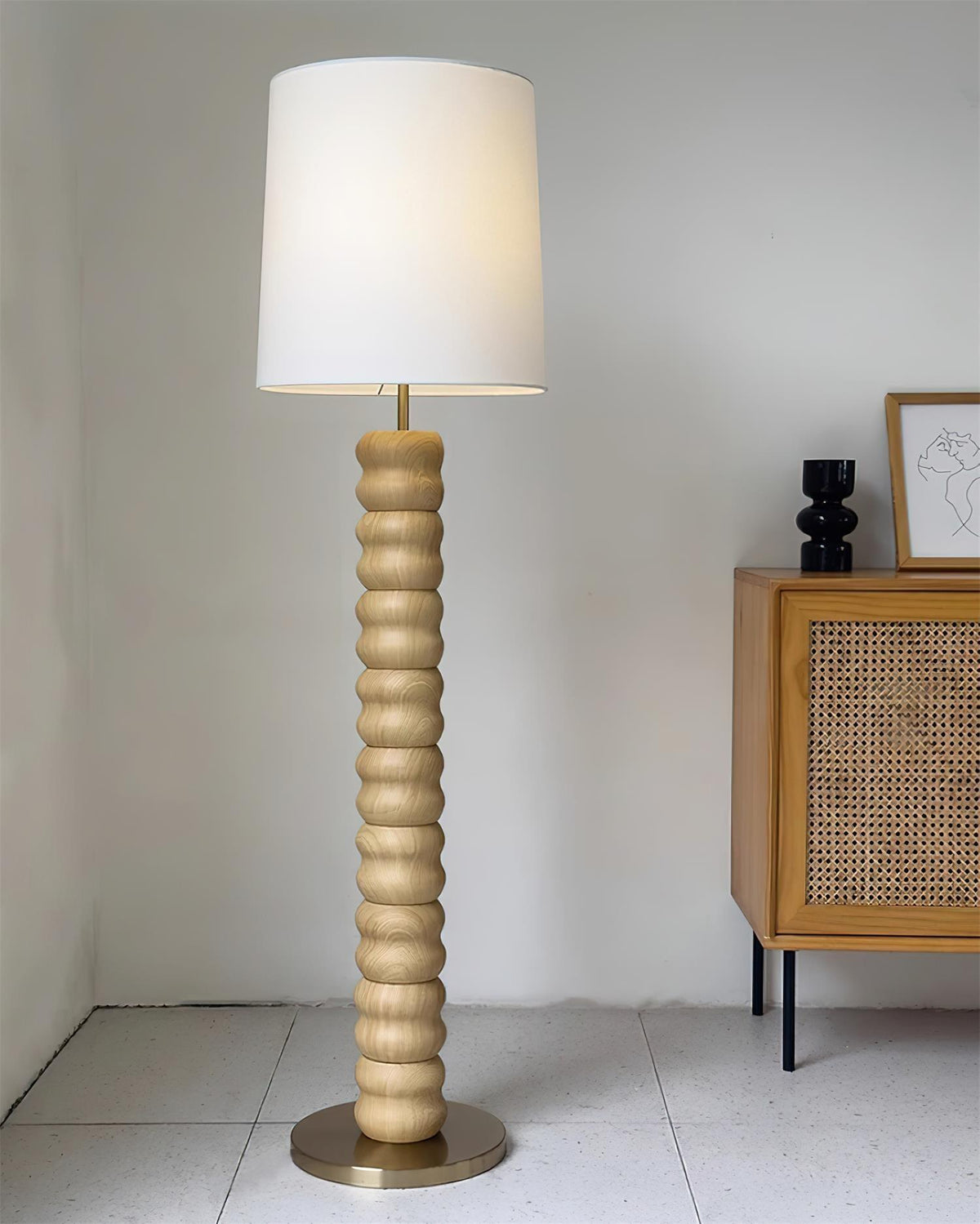 Rib vloerlamp