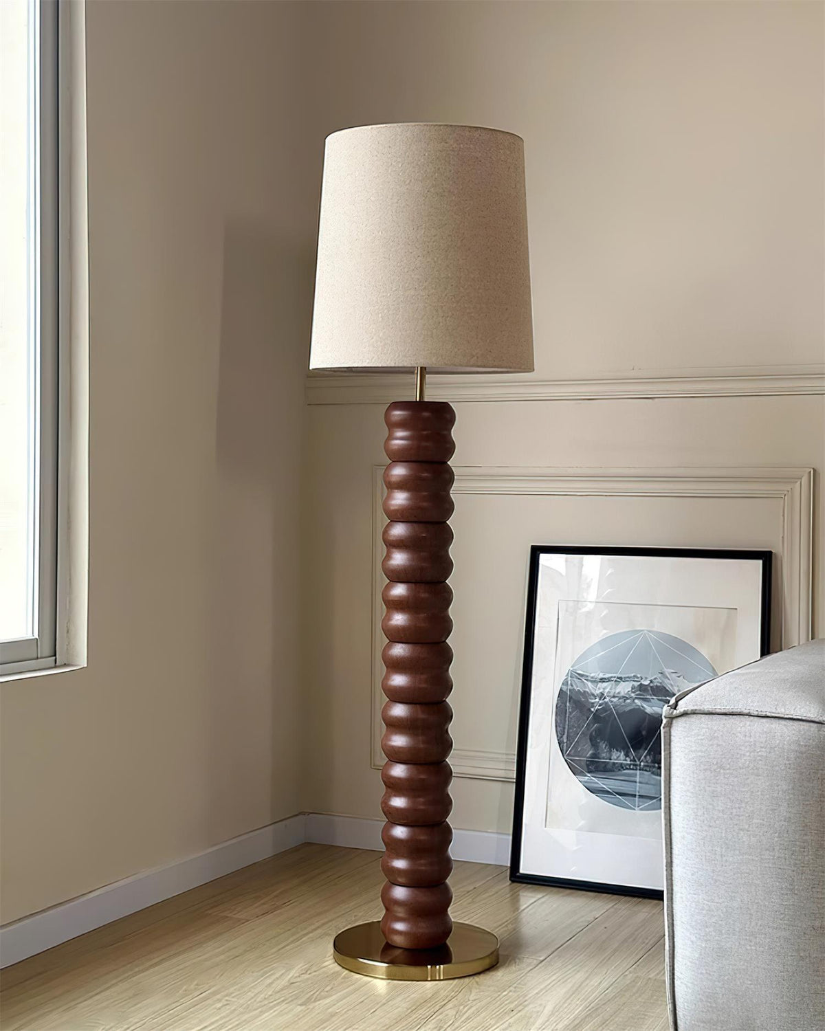 Rib vloerlamp