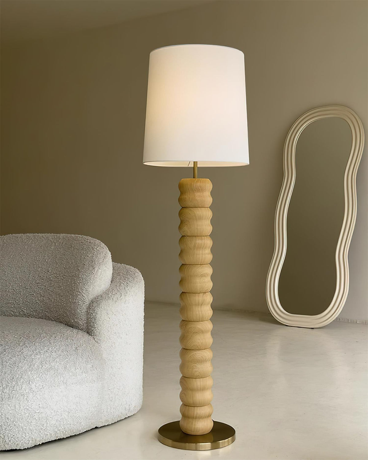 Rib vloerlamp