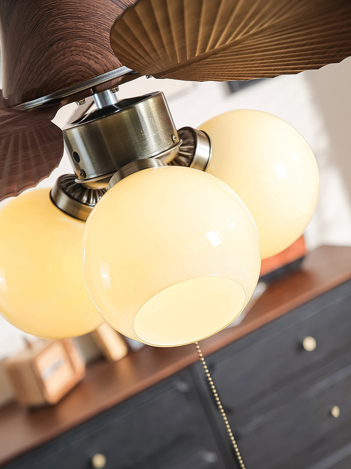 Malibu plafondventilator met verlichting