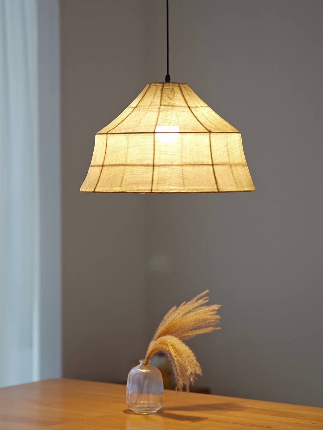 Kirkhurst Hanglamp van geweven vezels