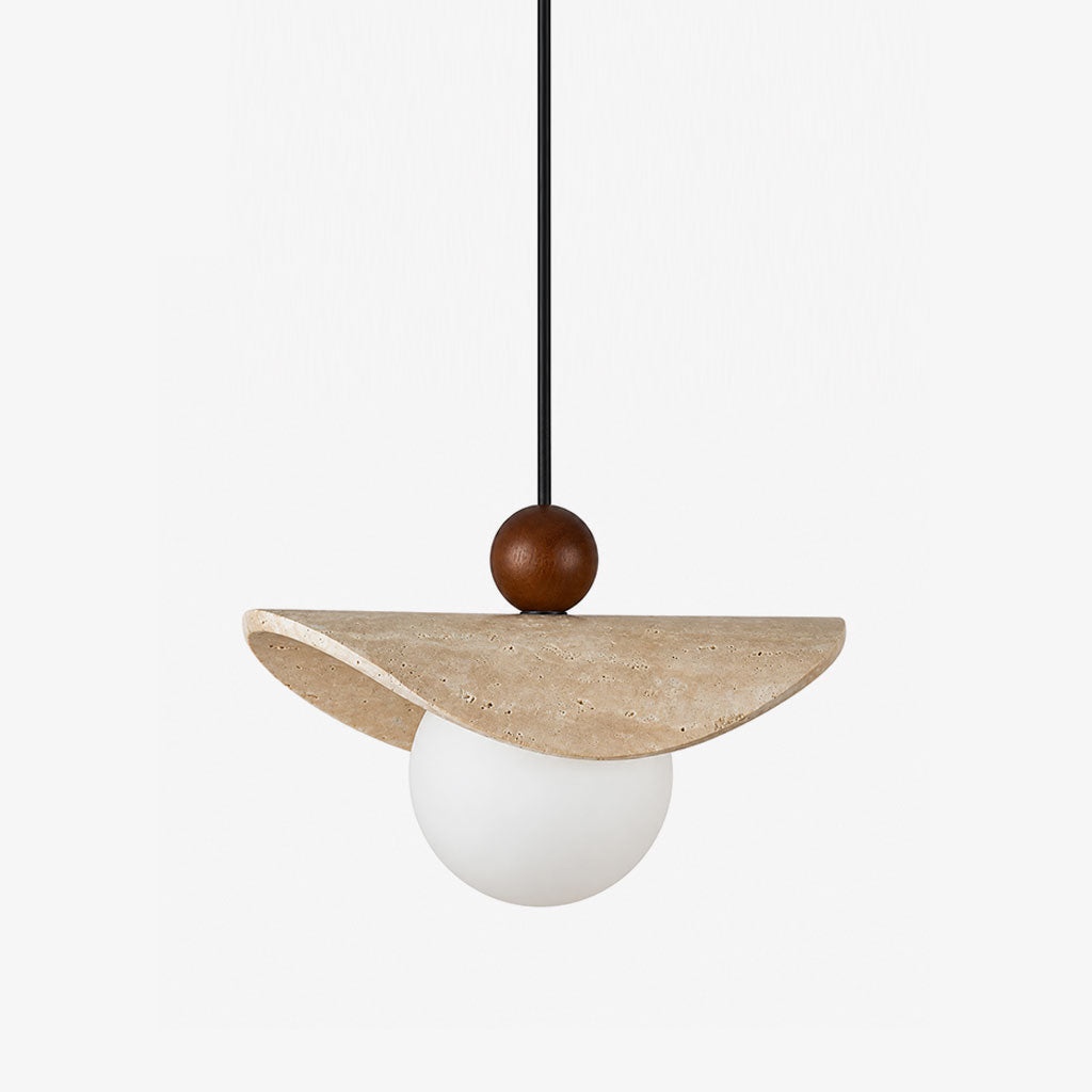 Jorwick travertijn kralen hanglamp