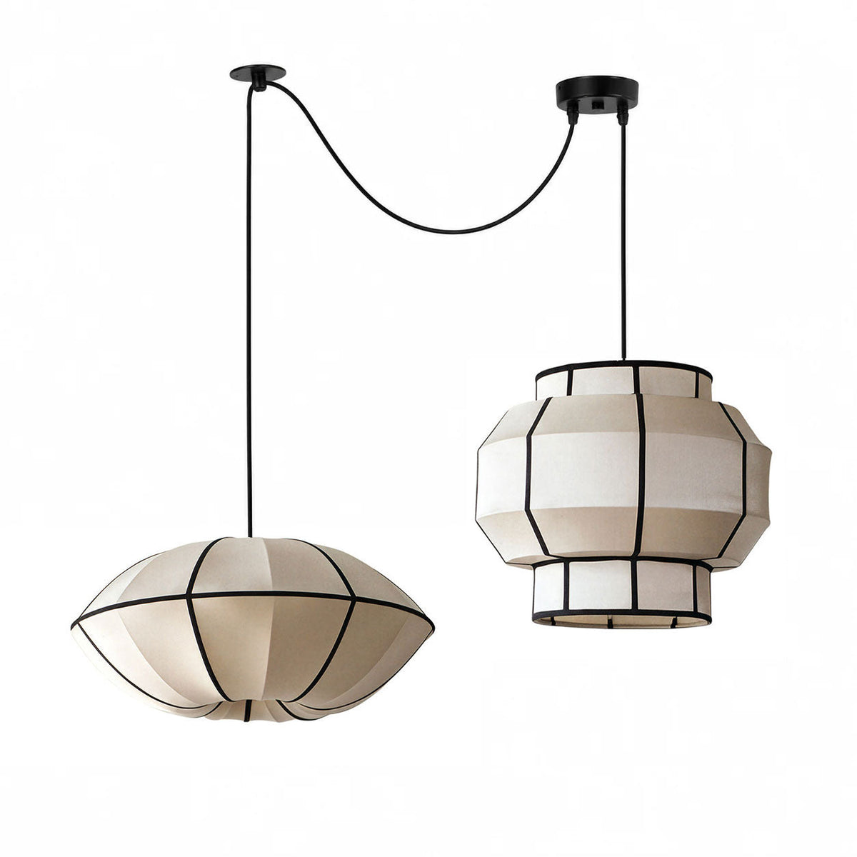 Southvale3 stoffen hanglamp