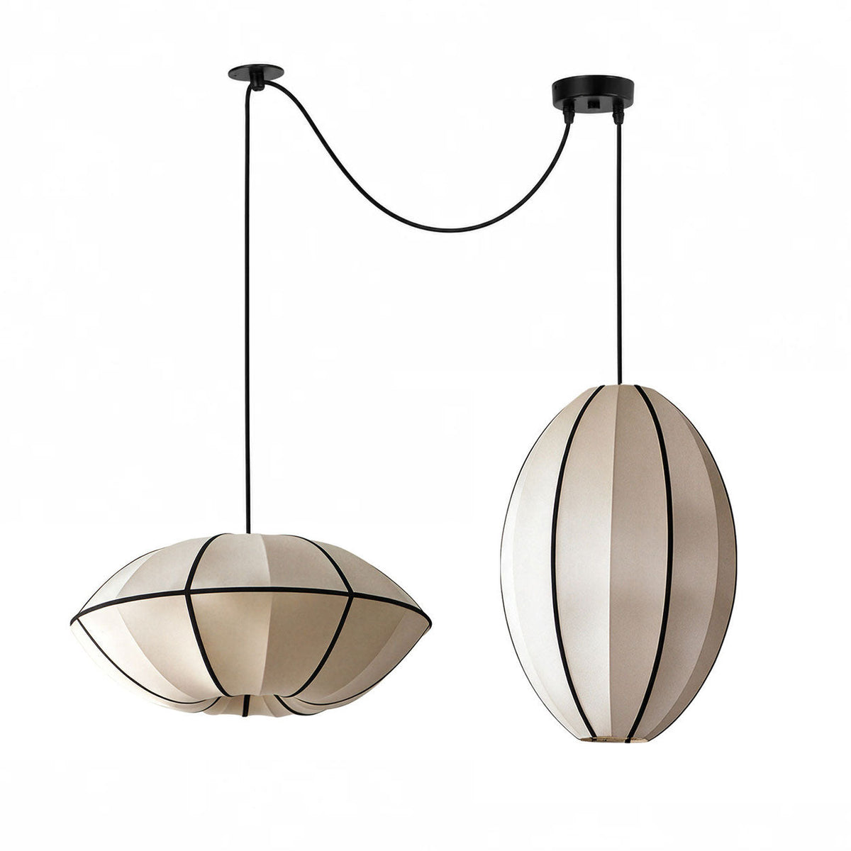 Southvale3 stoffen hanglamp