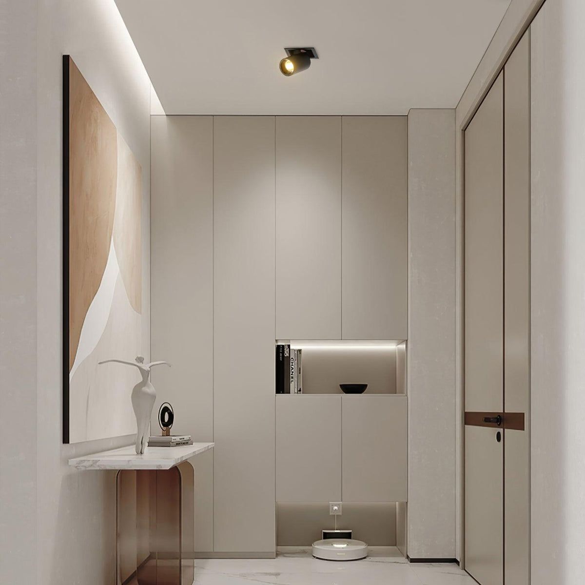 Dia plafondlamp Spotlight Zwart voor Woonkamer