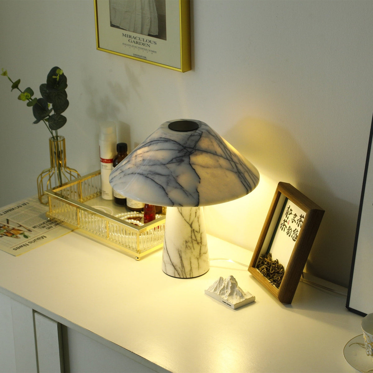 Dashiell Marmer Moderne tafellamp