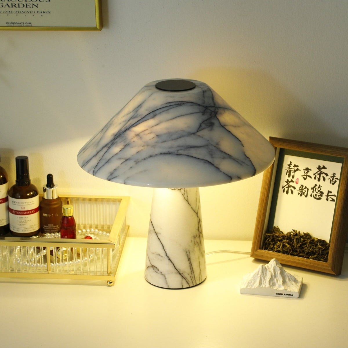 Dashiell Marmer Moderne tafellamp