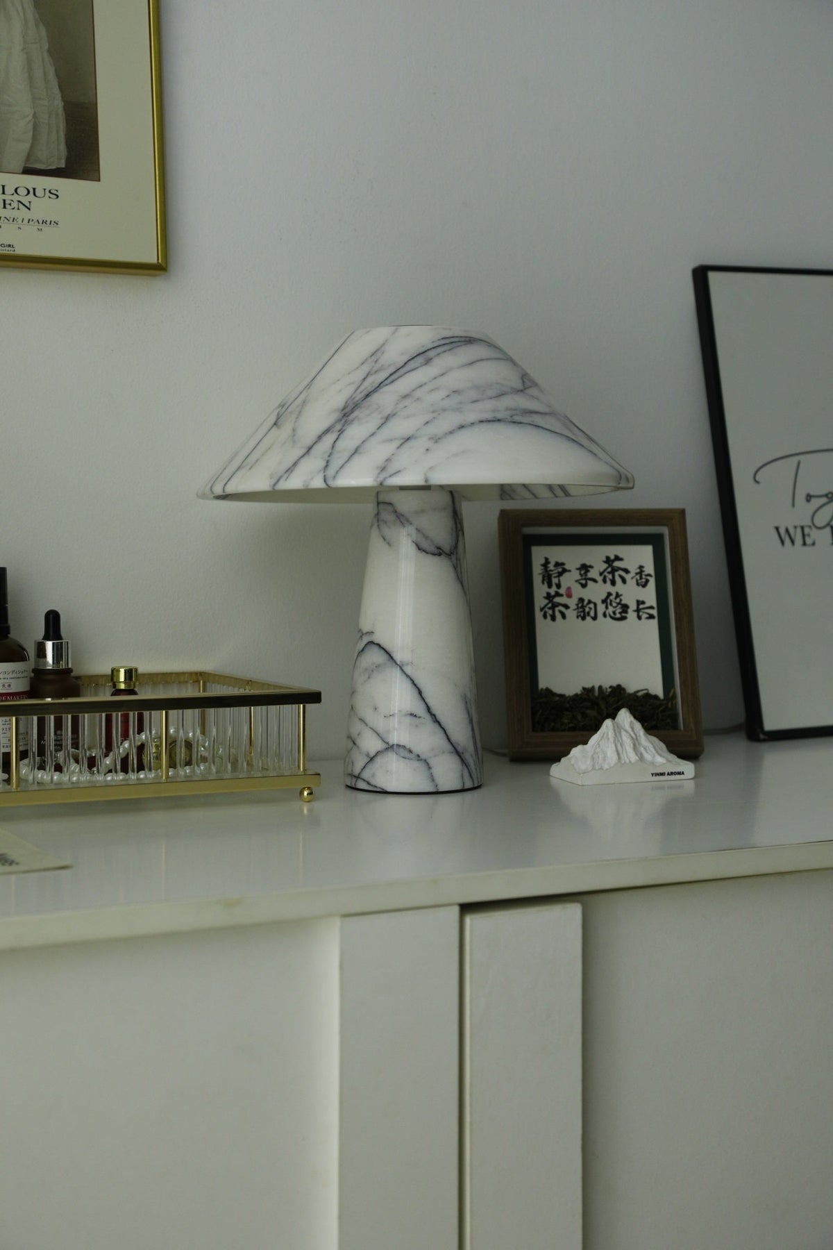Dashiell Marmer Moderne tafellamp