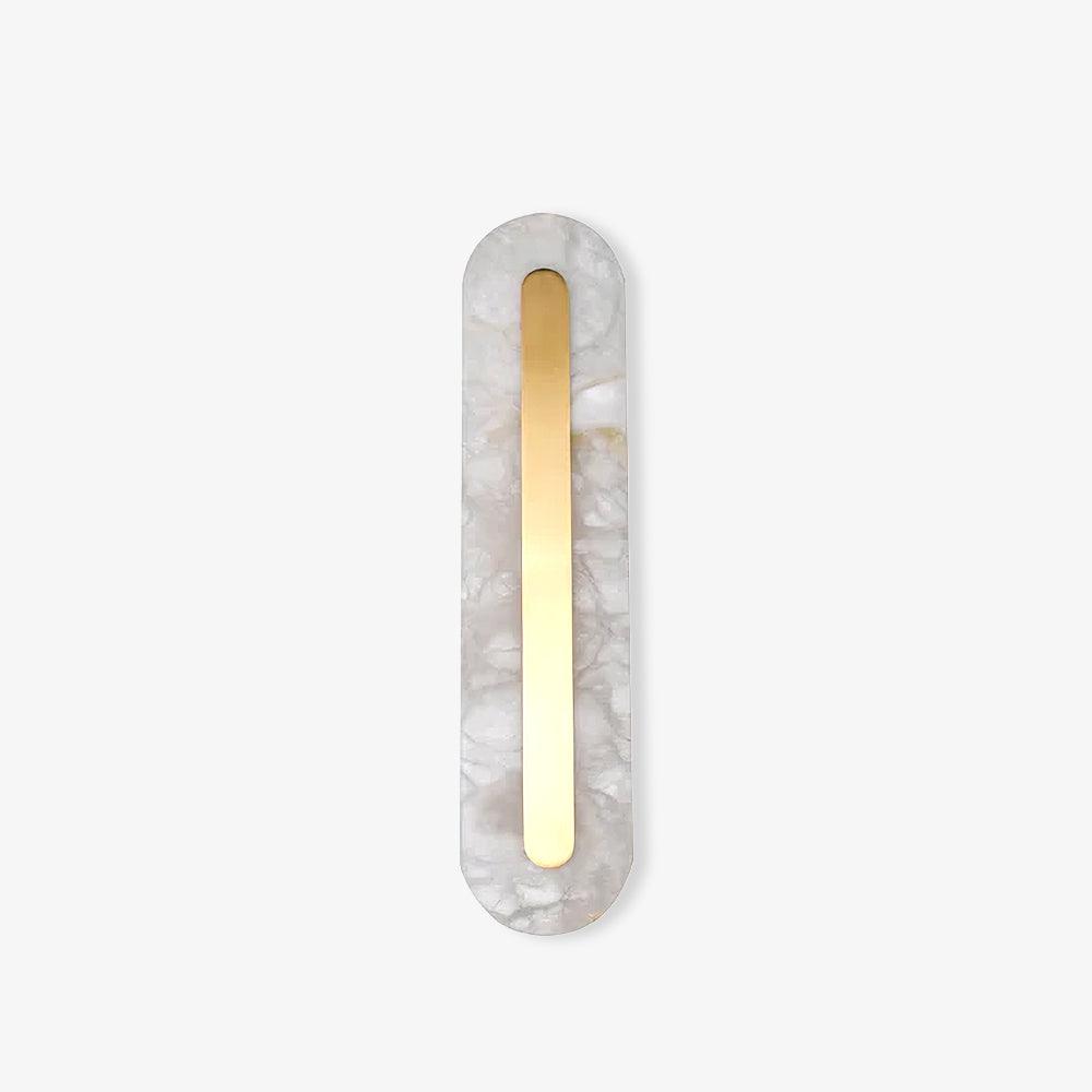 Selvia Minimalistische wandlamp van albast