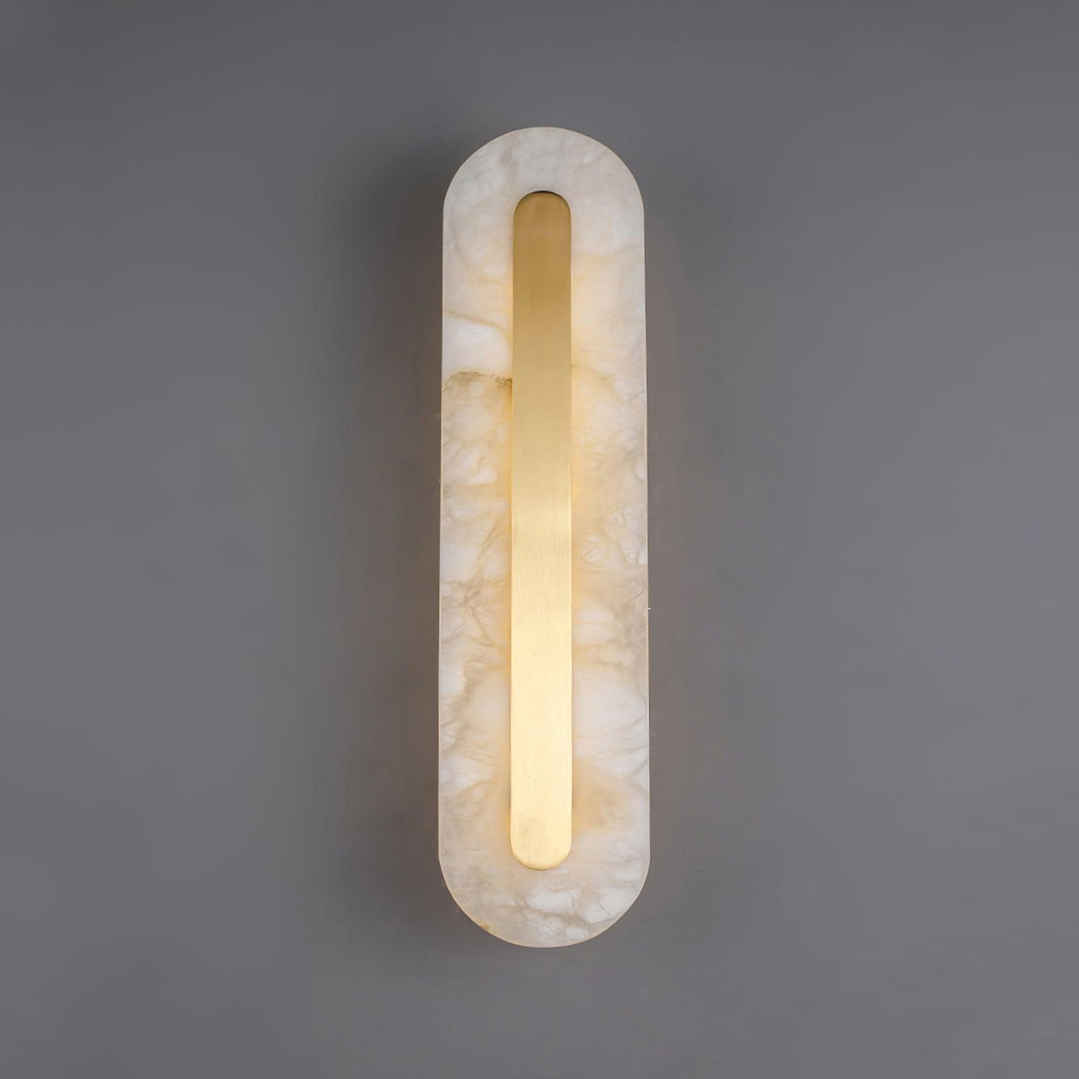 Selvia Minimalistische wandlamp van albast