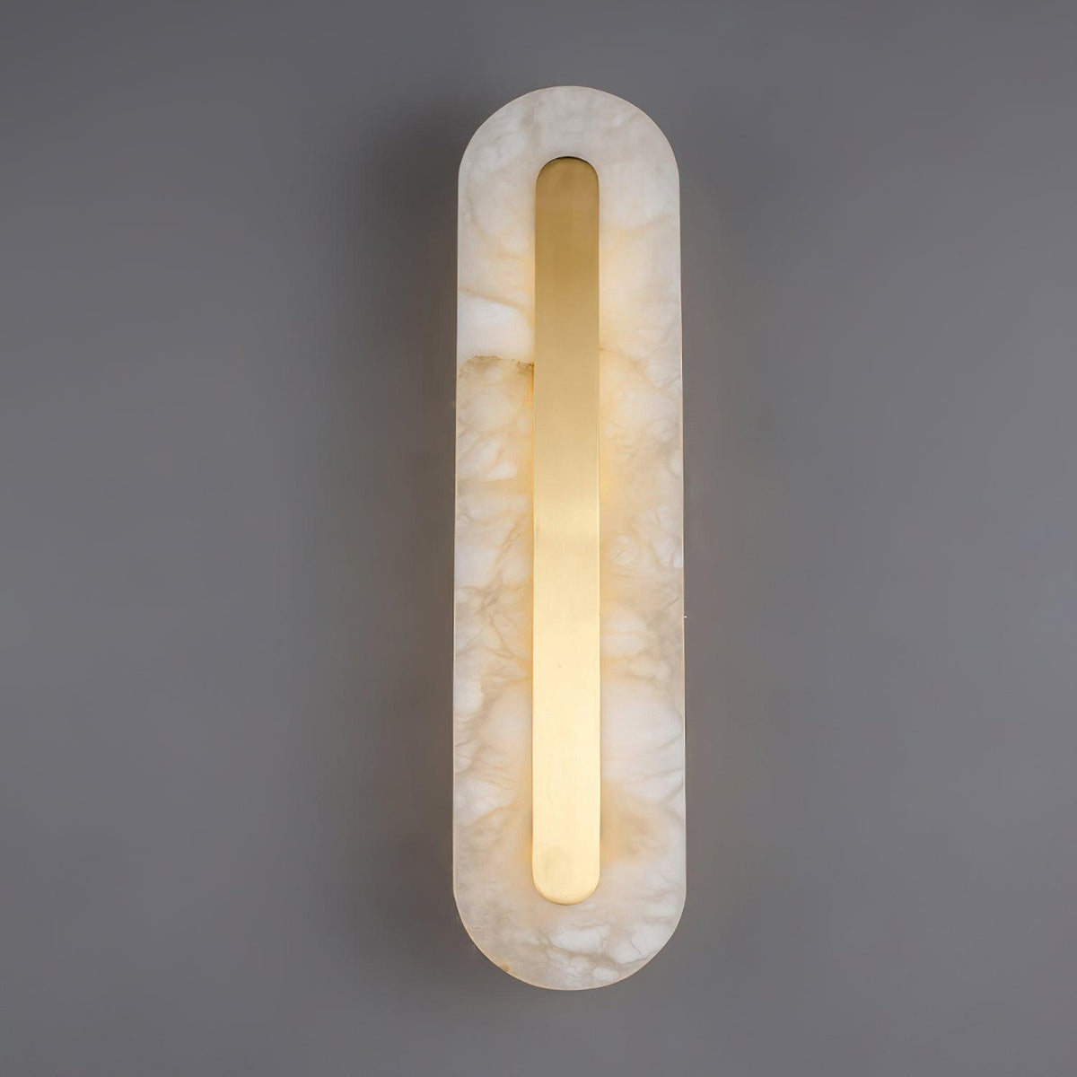 Selvia Minimalistische wandlamp van albast